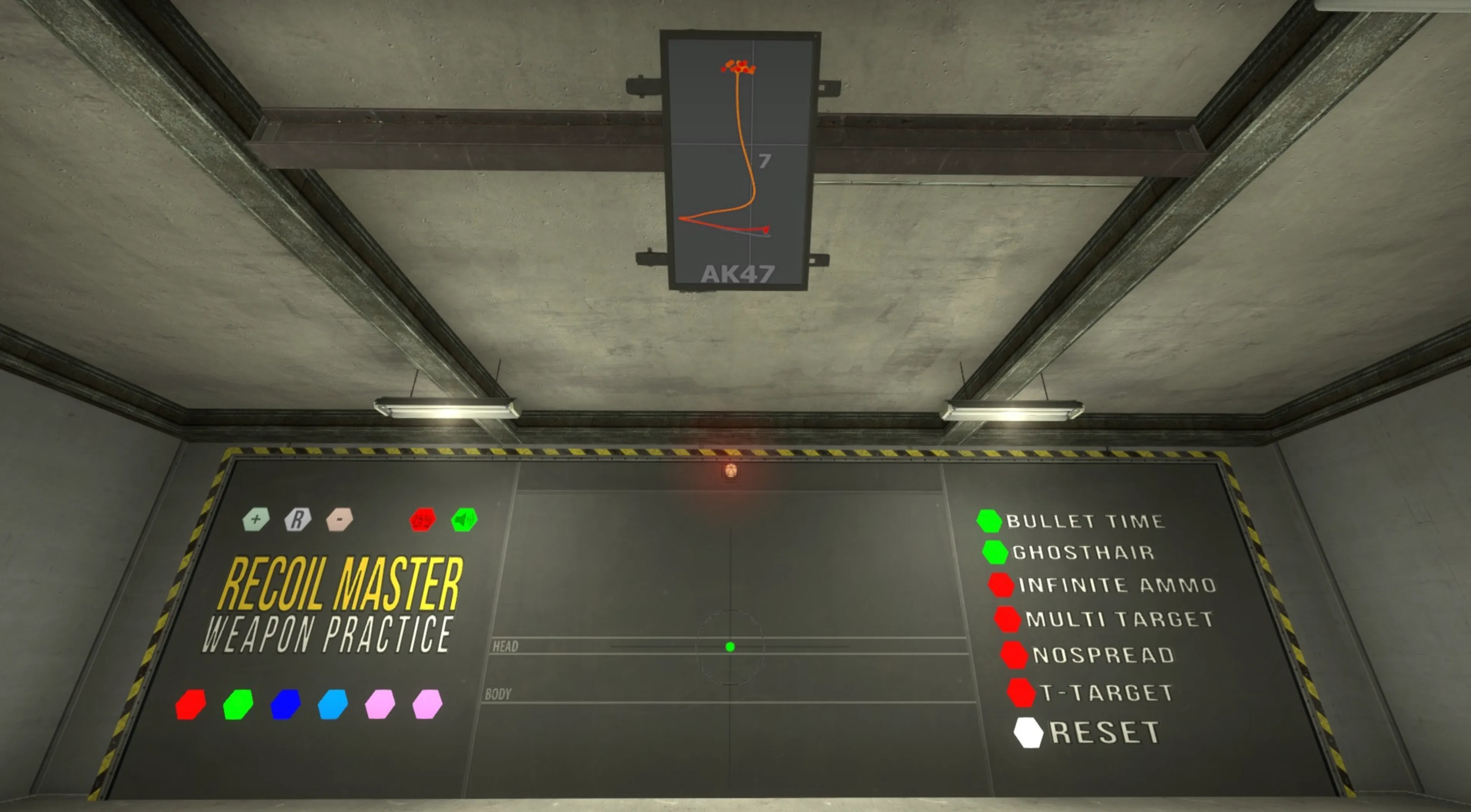 Recoil Master Spray Training cs2